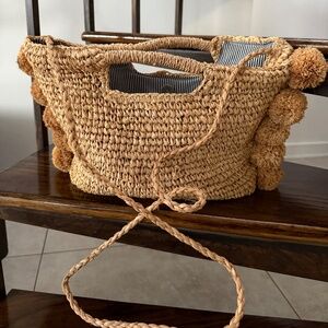 Hat Attack Rafia Bag